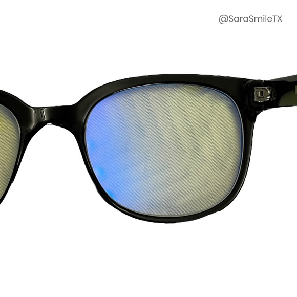 BCBGMAXAZRIA Black Framed Blue Light Blocker Glasses w/ Original Case - NWOT - Picture 9 of 12